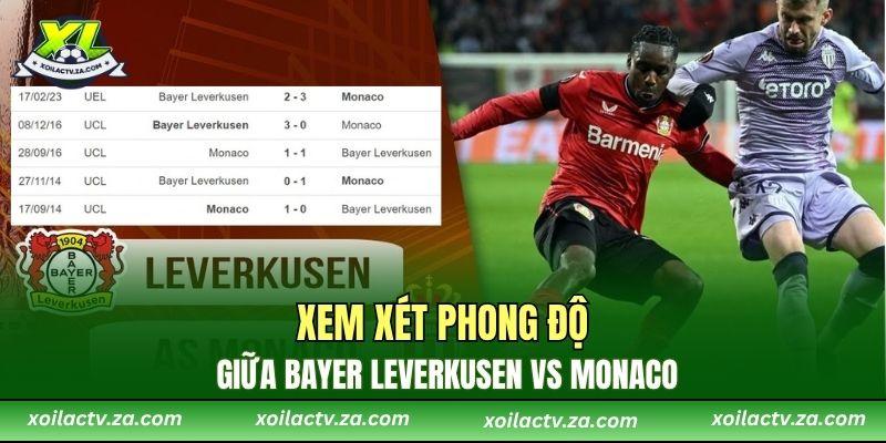 Xem xét phong độ giữa Bayer Leverkusen vs Monaco