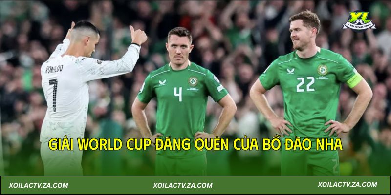 Giải World Cup đáng quên của Bồ Đào Nha