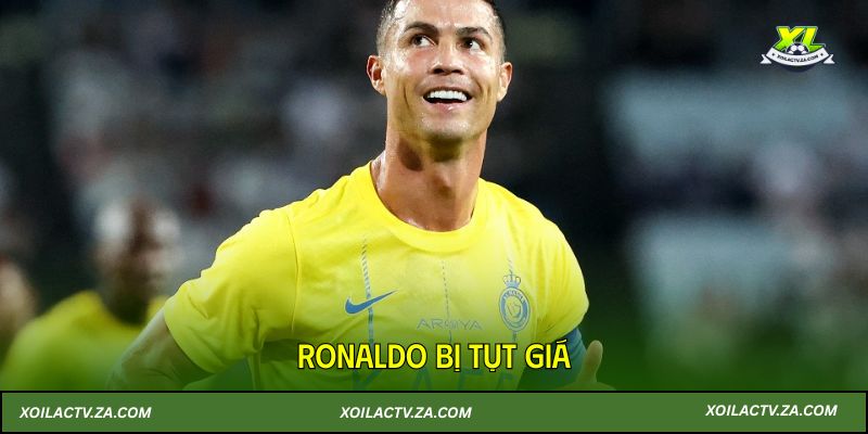 Ronaldo bị tụt giá