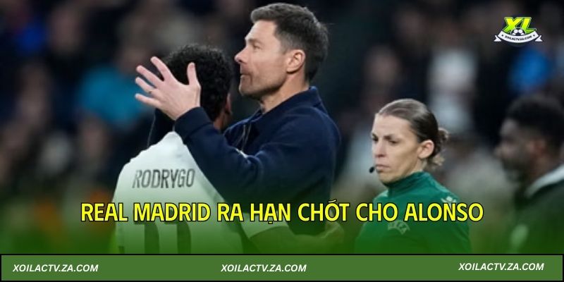 Real Madrid ra hạn chót cho Alonso