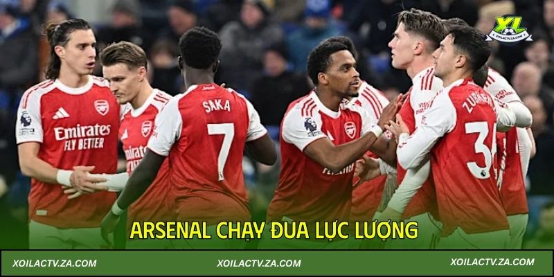 Arsenal chạy đua lực lượng và áp lực duy trì tham vọng