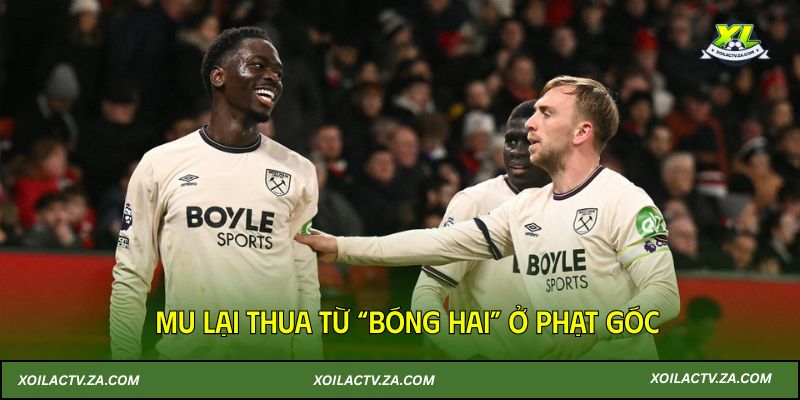 MU lại thua từ “bóng hai” ở phạt góc