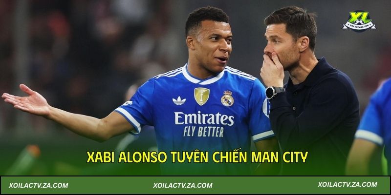 Xabi Alonso tuyên chiến Man City giữa tin đồn “tối hậu thư”