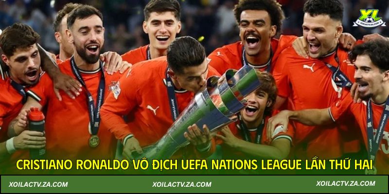 Cristiano Ronaldo vô địch UEFA Nations League lần thứ hai
