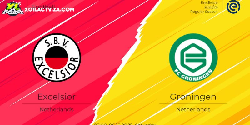 Soi kèo SBV Excelsior vs Groningen 2h ngày 6/12, Eredivisie
