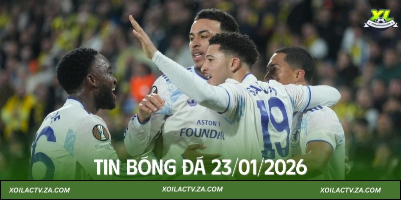 Tin bóng đá 23/01/2026: Casemiro chia tay MU