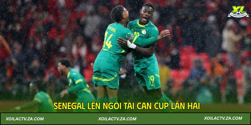 Senegal lên ngôi tại CAN Cup lần hai
