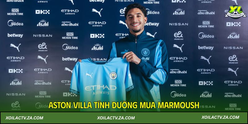 Aston Villa tính đường mua Marmoush