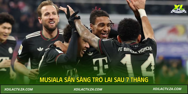 Musiala sẵn sàng trở lại sau 7 tháng