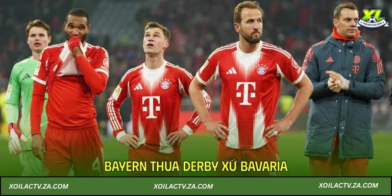 Bayern thua derby xứ Bavaria